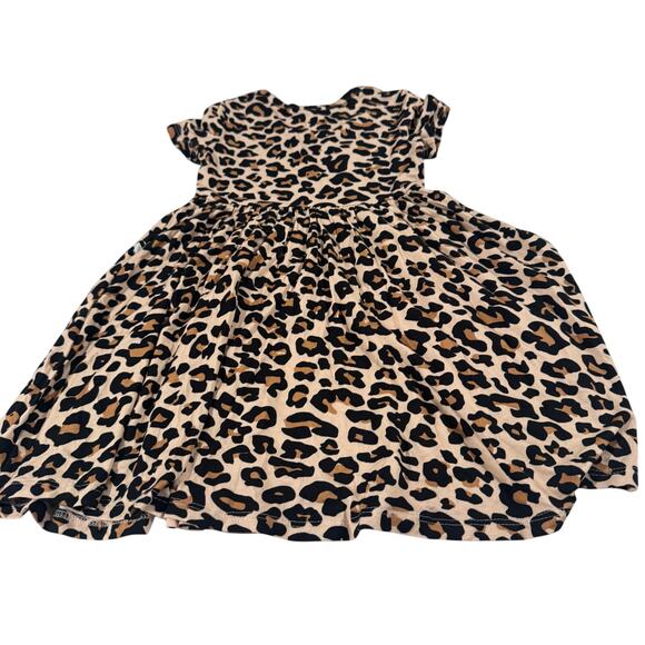 Posh Peanut Toddler Girl 2T Cheetah Print Dress - Picture 3 of 3